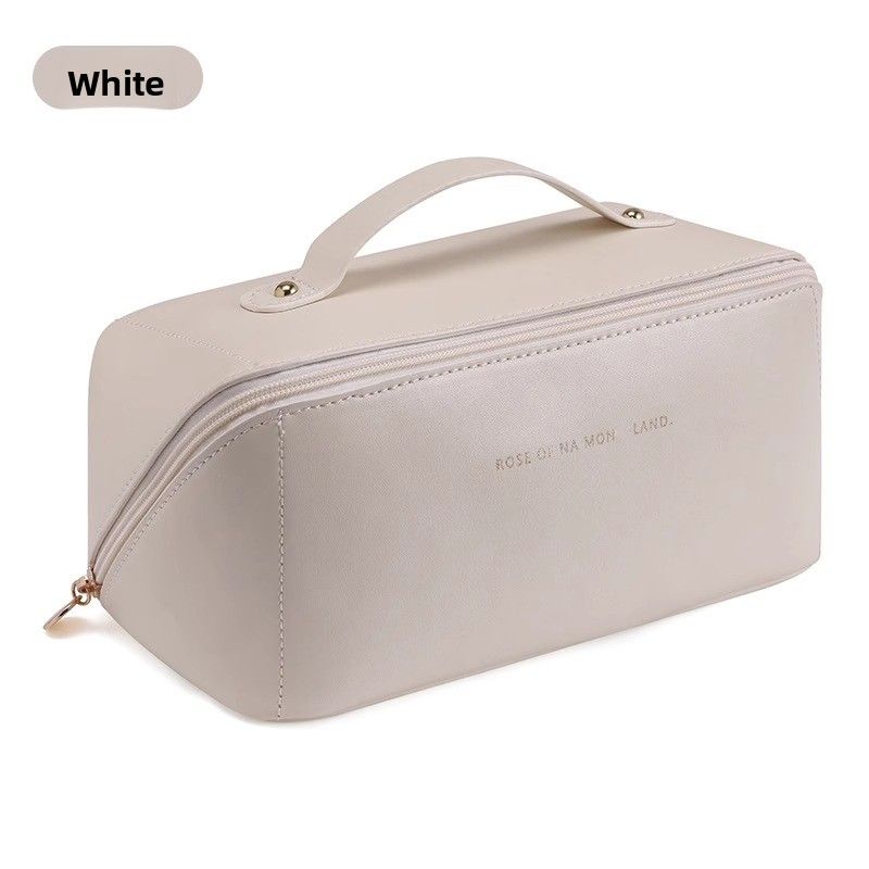 Borsa da viaggio per cosmetici portatile da viaggio con grande capacità, in PU, per donne, 2025_voghion.com