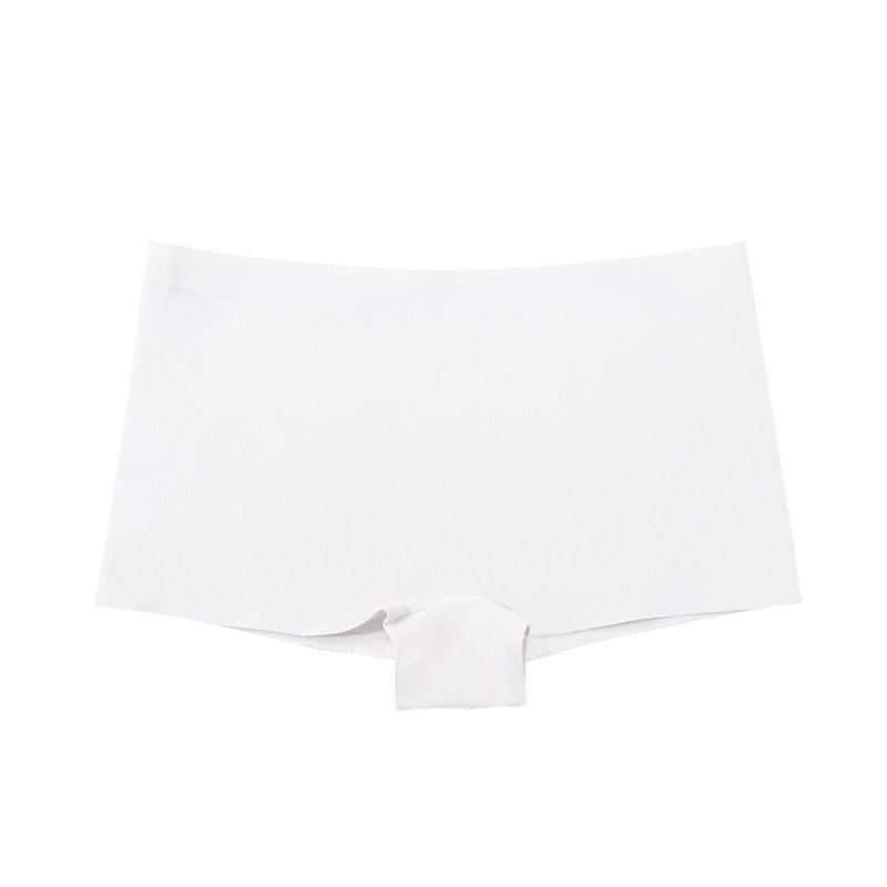 Cuecas boxer íntimas sem costura femininas, confortáveis e respiráveis, podem ser usadas ao ar livre sem enrolar, com cintura média e seda gelada_voghion.com