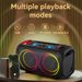 ZQS-L17 Mikrofon Audio Integriertes Mikrofon Drahtloser Bluetooth-Karaoke-Lautsprecher Kinderheim KTV_voghion.com