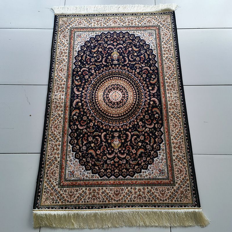 Carpets Islamic Prayer Rug Mat For Muslim Worship Carpet Living Room Prayer Thickened Gold Diamond Velvet Floor Mat Square Notice Printed Thick Mat_voghion.com