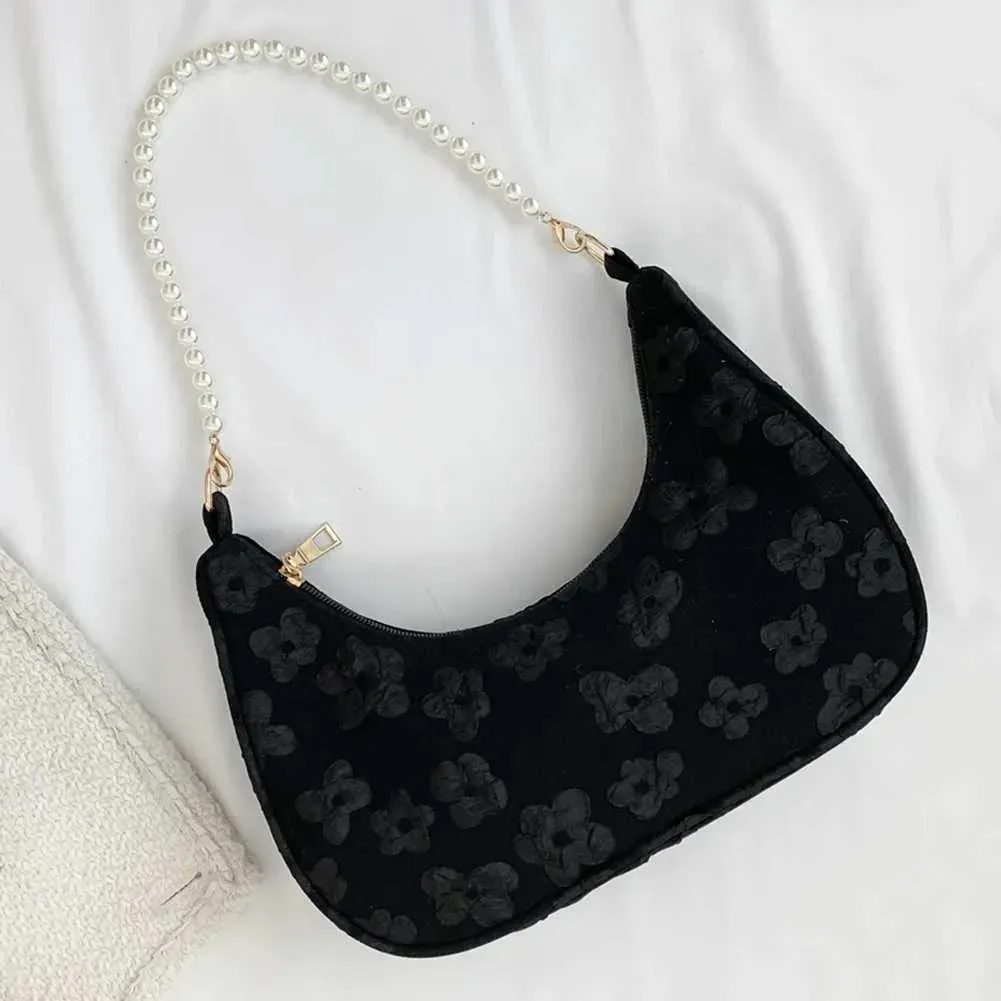 Womens handbag fashionable casual elegant and simple shoulder with ral print chain cute clutch wallet womens armrest bag_voghion.com