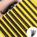 Eyelashes Set 30/40/80D Thick Curling 10 Rows Of Large Capacity Single Cluster DIY Self Grafted Segmented False Eyelashes_voghion.com