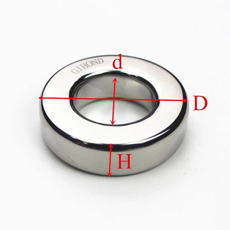 Benutzerdefinierte Größe + 7 Größen Hodensackring Hodensack Anhänger Edelstahlringe Erwachsene Produkte Sexspielzeug für Männer BB2-2-134_voghion.com