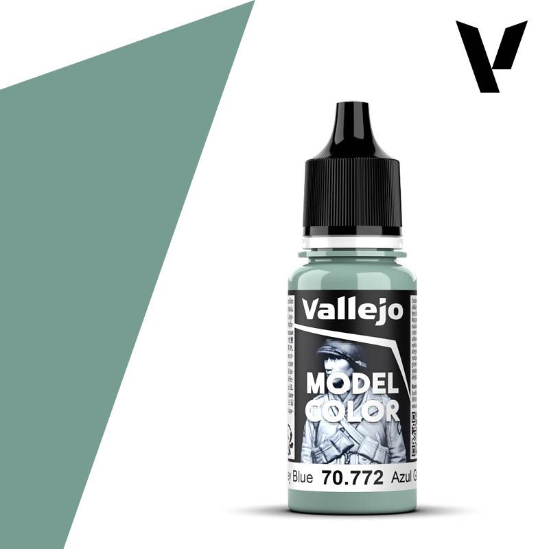 vallejo70772/Medium Grey Blue/waterbased Acrylic Colors/model Color_voghion.com