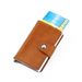 Card Holder Purse Wallets Aluminum Alloy Automatic Pop-up Card Bag Multi-card Female Card Cover Male Leather Anti-degaussing Card Book Card Box_voghion.com