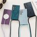 Magnetisk crossbody-deksel til Samsung Galaxy S25 S23 Ultra S24 FE S22 S21 Plus Mykt støtsikkert beskyttelsesdeksel_voghion.com