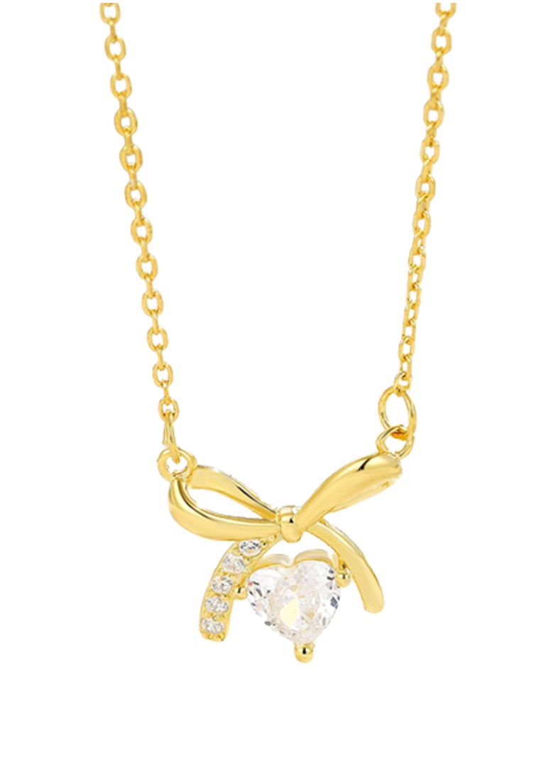 Ldr2051 Collana con farfalla in argento zircone S925 Love_voghion.com