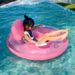 Inflatable Glitter Seat Float With Backrest & Handles - Floating Lounger For Pool, Lake & Beach (Trending Design)_voghion.com