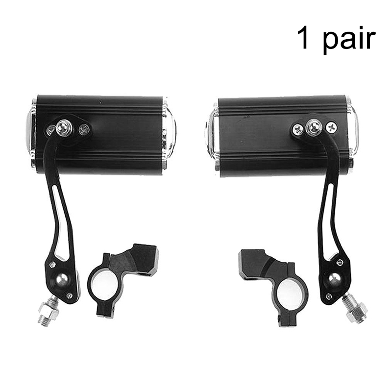1 Piar Bike Rear View Mirrors Adjustable Clear Wide Range Back Sight Rearview Reflector 360 Degree Rotating Aluminum Alloy_voghion.com