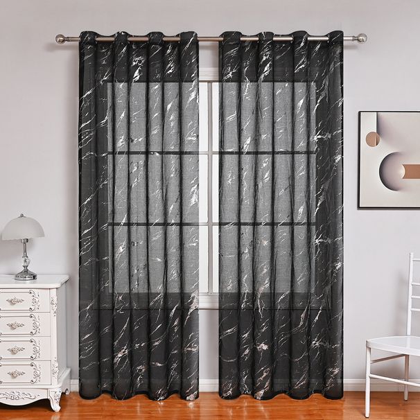 Pilns Dolly Hot sudraba marmora loga ekrāns guļamistaba viesistaba daļēji aptumšojošs aizkars marles aizkars_voghion.com