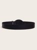 New Trendy Black Personalized Punk Style Letter Button Casual Belt_voghion.com