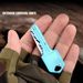 Multifunctional Stainless Steel Keychain Folding Knife - Compact, Sharp & Portable For Outdoor, Camping & Everyday Carry (EDC)_voghion.com