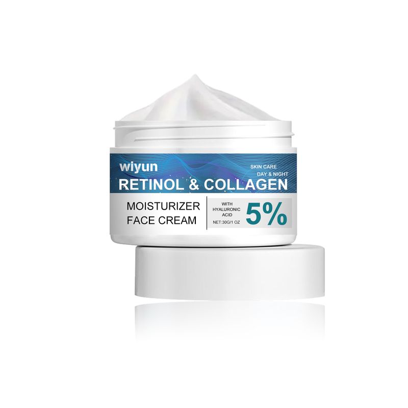 Wiyun Retinol Collagen Moisturizer Face Cream, Deep Moisturizing Long Lasting Hydrating Firming Moisturizing Whitening Skin Care Cream_voghion.com