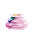 Pet Cat Toy Three-layer Ball Cat Turntable Cat Interactive Educational Track Toy Cat Space Tower Play Plate_voghion.com