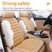SEAMETAL Plush Car Coer Soft Vehicle Seat Cushion With Backrest Pad Anti Scratch Chair Protector Uniersal For Sedan_voghion.com