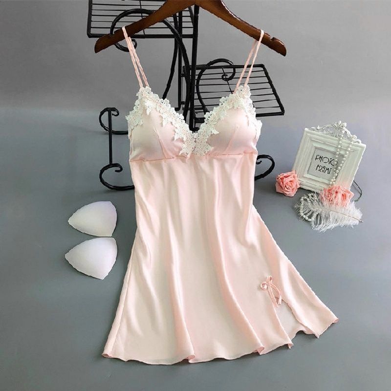 New2024 high-end Sexy Women's Sling Pajamas Lace Teasing Short Skirts Charming Low cut Nightclub _voghion.com