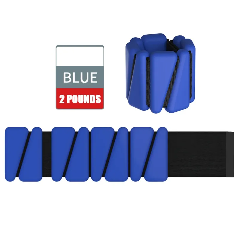 3.6lbs New Yoga Fitness Exercise Triangle Silicone Adjustable Ankle Wrist Protector Weight Bracele Jogging Sports Wristband_voghion.com
