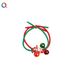 Regalo di Natale Elastico per capelli natalizio Elastico per capelli a doppia fascia con campanella a forma di cartone animato Elastico per capelli elastico Accessorio per capelli_voghion.com