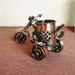Contenitore per penne modello di motocicletta antica collezione di modelli di auto in ferro fatti a mano, una generazione di una varietà di optional_voghion.com