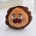 Head Plush Animal Adorable Accessory Cute Stuffed Lion Head For Student Bags_voghion.com