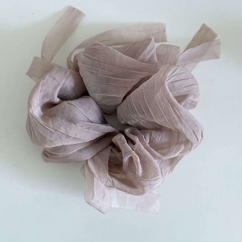 2025 New Fluffy Chiffon Yarn Bow Bow Large Intestine Hair Band Ladies Fashion Flower Hair Ring Hair Accessories_voghion.com