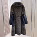 Luxury Long Winter Coat With Eco-Friendly Faux Fur & Leopard Print – Elegant & Versatile Women's Outerwear For Cold Weather_voghion.com