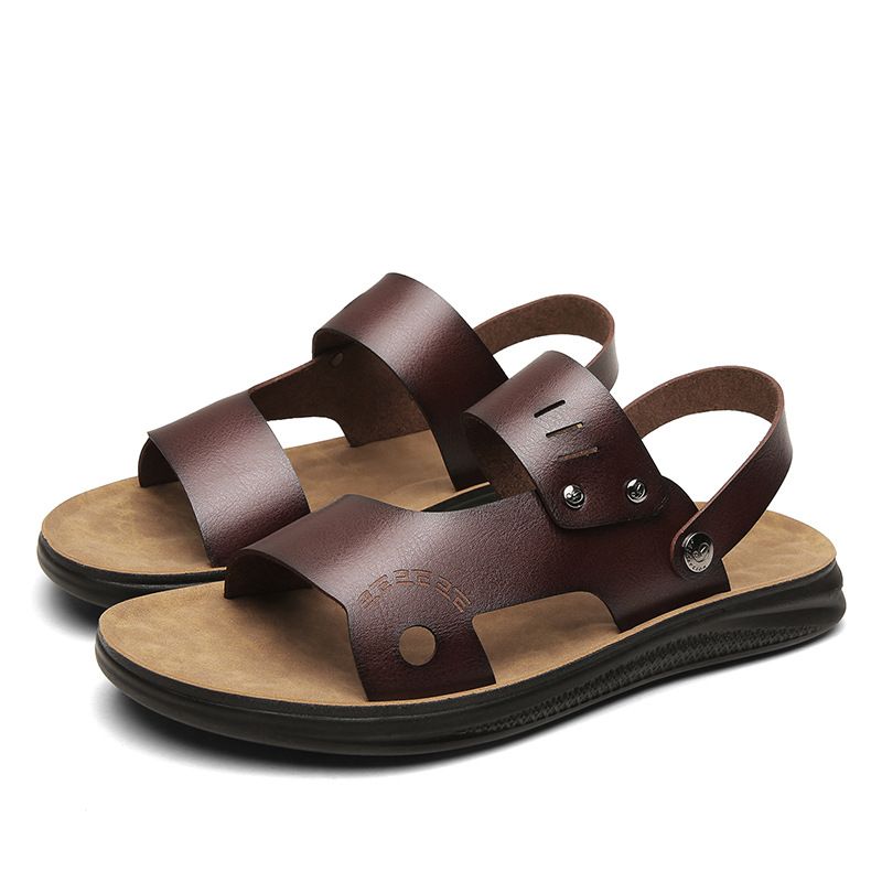 Men’s Shoes Summer New Outdoor Leisure Breathable Sandals For Men Trendy Lightweight Beach Shoes One Shoe Two Wear Men's Sandals_voghion.com