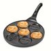 1 Stück Mini-Pfannkuchen-Grillplatte, Mini-Pfannkuchen-Pfanne, Pfannkuchen-Maker mit 7-Form-Design, Kochgeschirr, Küchenutensilien, Küchenbedarf, Küchenartikel_voghion.com