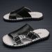 Chinelos masculinos Regal Footwear italianos simples, casuais e antiderrapantes para atividades ao ar livre_voghion.com