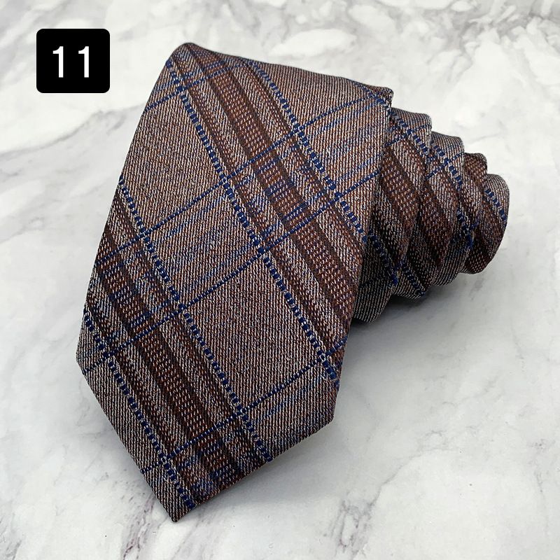 Krawatten, formelle Herrenbekleidung, Business-Freizeit, britische Streifen, trendige und modische Accessoire-Auswahl_voghion.com
