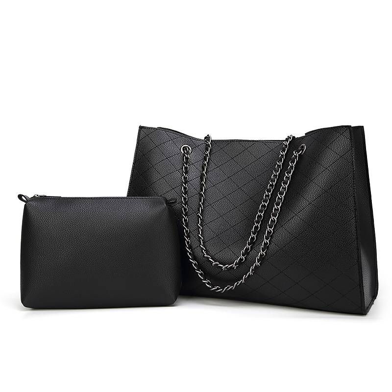 Borsa per madre portatile alla moda Lingge Estate 2023 Nuova borsa a tracolla a catena semplice da donna_voghion.com