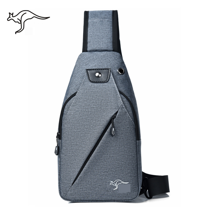 Men's Bags New Men's Casual Chest Bag Street Fashion Crossbody Bag Men Oxford Cloth Shoulder Bag One Piece Delivery_voghion.com