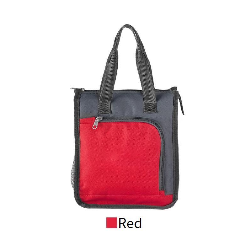 Insulated Lunch Bag Oxford Fabric Thermal Tote For Food Storage Leakproof 12L Capacity Handheld Shoulder Strap_voghion.com