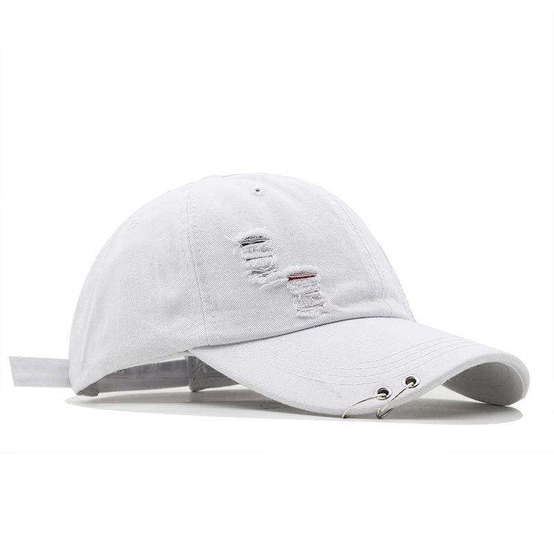 New Arrivals New Ring Denim Baseball Men Women Holes Snapback Hat Summer Sports Hip Hop Cap Gorras Unisex hats_voghion.com