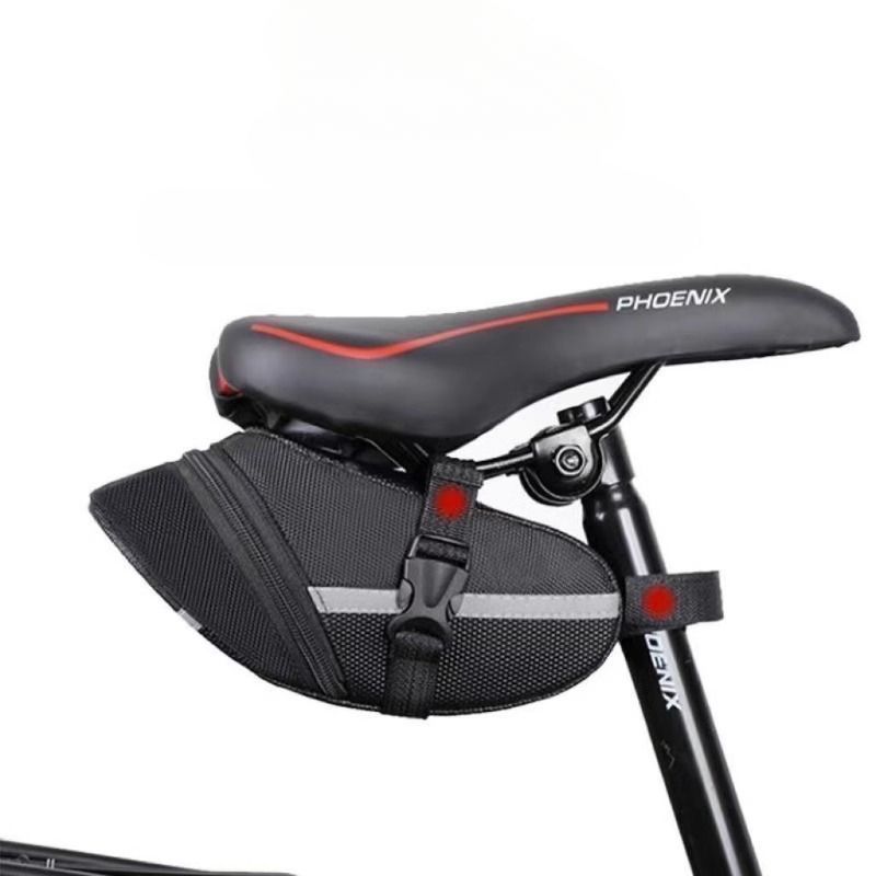 Bicycle Mountain Bike Tail Hard Shell Multifunctional Large Capacity Saddle Bag Rear Mount_voghion.com