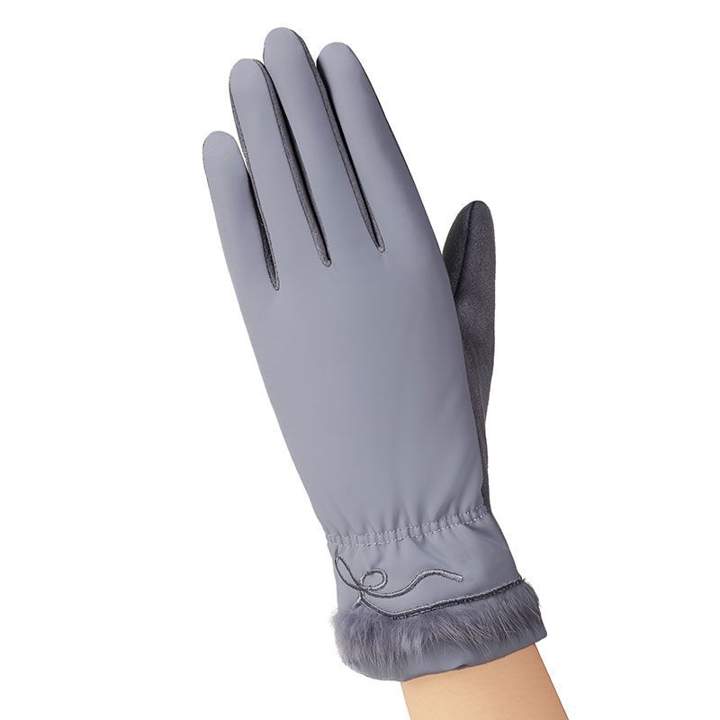 Winter plush gloves, thermal gloves, sports gloves, skin friendly and warm plush fabric, windproof and waterproof, can touch the screen
_voghion.com