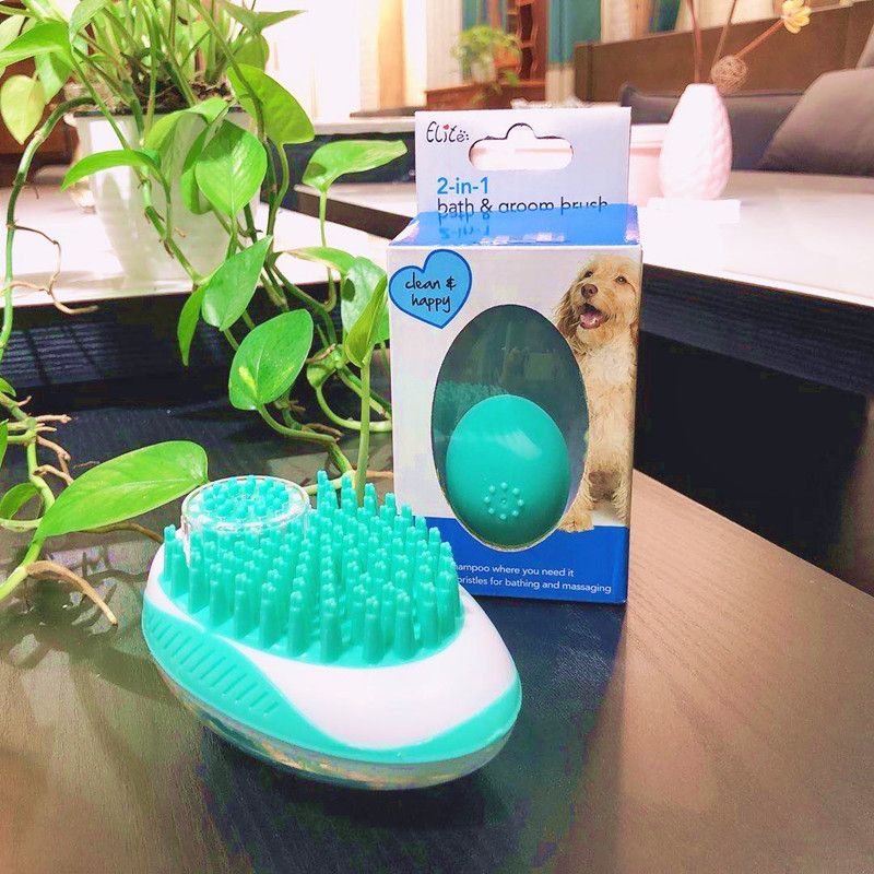 Pet supplies, cat bath, massage, brush, bath liquid, squeeze type, dog comb, cleaning and beauty_voghion.com