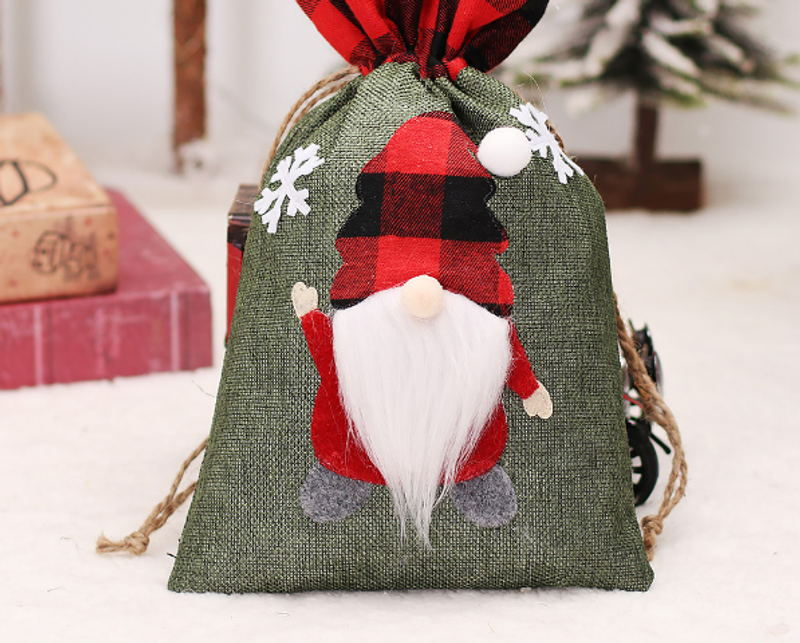 Christmas Apple Bag Cartoon Doll for Domestic Sales Christmas Gift Bag Candy Kindergarten Gift Scene Decoration_voghion.com
