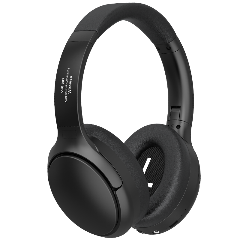 VJE901 Draadloze Bluetooth-hoofdtelefoon Vintage Wear Sport Metalen intrekbare oortelefoons_voghion.com