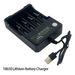 Bateria recarregável 18650 3,7 V 18650 2000 mAh Capacidade Bateria de íon de lítio recarregável para lanterna Bateria + carregador_voghion.com
