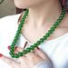 Ketten Chinesische Natürliche Grüne Jade Runde Perlen Halskette Handgeschnitzte Jadeit Mode Charme Schmuck Zubehör Amulett Für_voghion.com