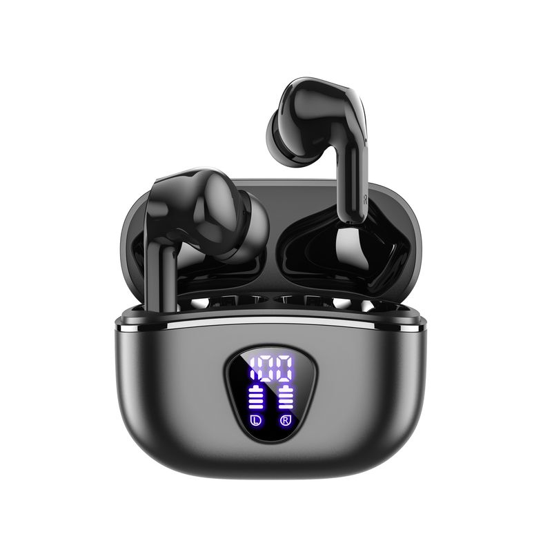 Auricolare Bluetooth TWS Call 5.3 Modalità privata Wireless Grande capacità Auricolare in-ear anti-sudore con cancellazione del rumore_voghion.com