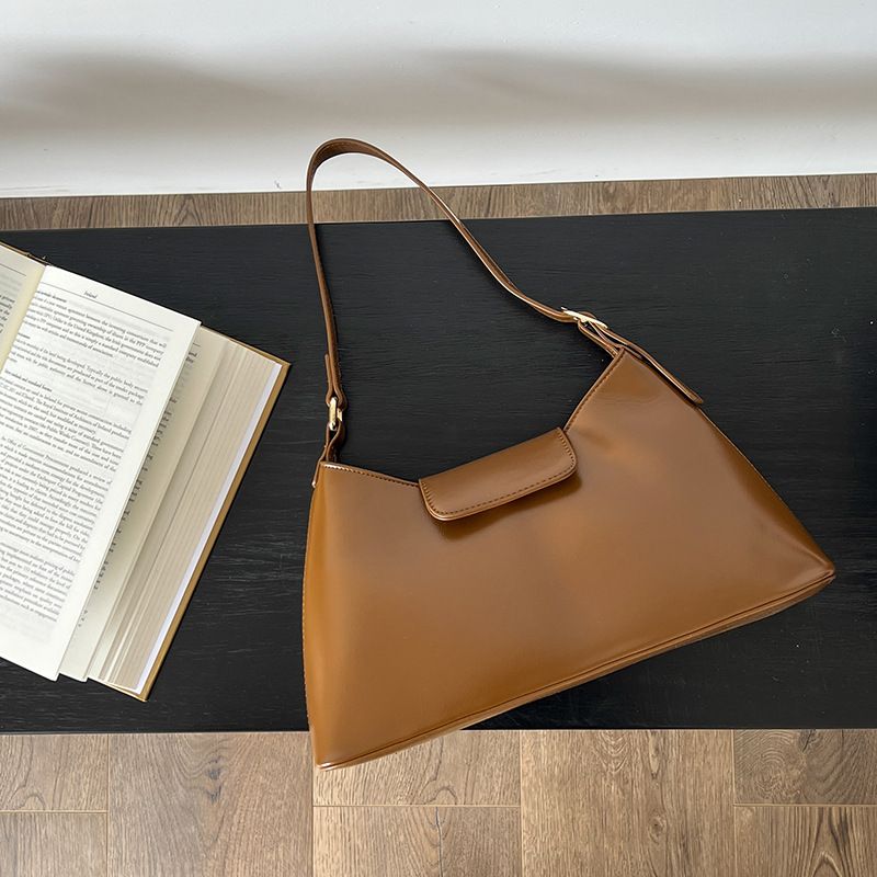 Bolso para mujer, versión coreana de gran capacidad de la nueva moda, bolso de hombro portátil que combina con todo, nicho femenino, bolso para axila de gama alta, baguette_voghion.com