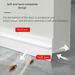 Self-Adhesive Glass Door Seal Strip, Soundproof Bottom Draft Blocker For Bedroom Window Gap Insulation_voghion.com
