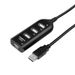 USB extender one to four laptop desktop computer multi-interface extension cable converter one to four_voghion.com