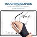 1Pc Anti-Fouling Two Finger Glove Artist Drawing Pen Graphic Tablet Pad Finger Sleeve For Motorcycle Rider Gloves_voghion.com