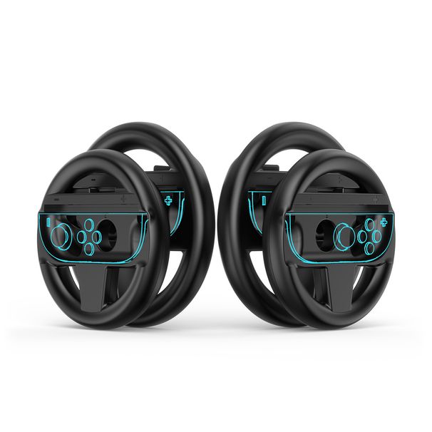 Neu Switch2 Mario Kart Family Set JOYCON Lenkrad Groß 2 Klein 4er Pack_voghion.com