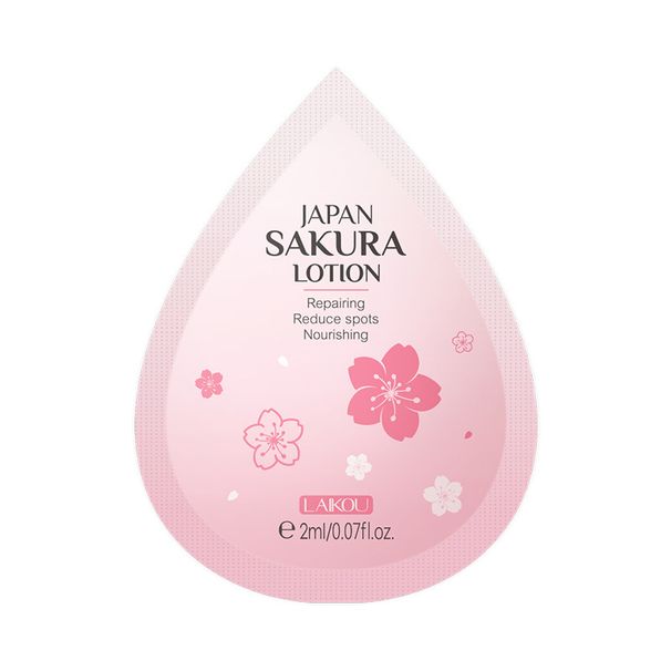LAIKOU Set di prodotti per la cura della pelle Sakura giapponese da 4 confezioni da 2 g, confezione singola, confezione piccola_voghion.com