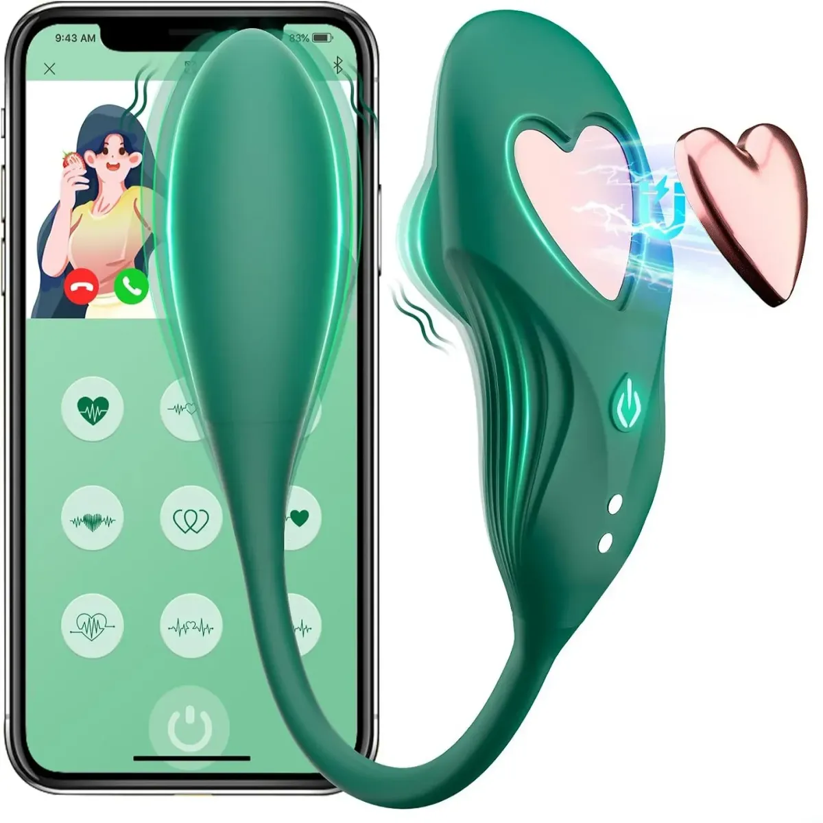 Drahtlose Bluetooth-Steuerung APP G-Punkt-Vibrator Weiblicher Klitorisstimulator Tragbarer Höschen-Masturbator Sexspielzeug für Erwachsene_voghion.com