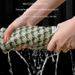 Bath Towels 100% Cotton Houndstooth Pattern Jacquard Highly Absorbent And Quick Dry Towel Super Soft_voghion.com